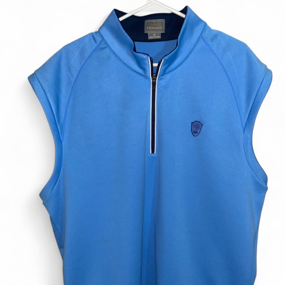 Fennec Men's Blue Sleeveless Vest